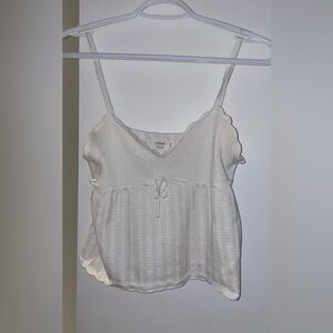 Aritzia Cami White Top - Wilfred